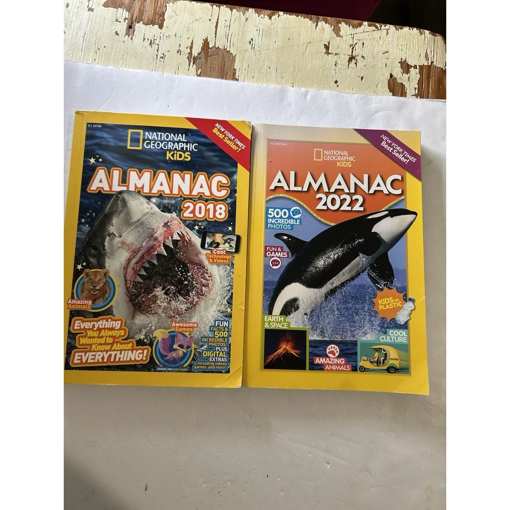 National Geographic Kids Almanac 2018 & 2022 U.S. Edition